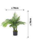afmetingen Kunstpalm 70cm